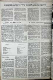 Página do jornal Correio do Ceará de abril de 1977
