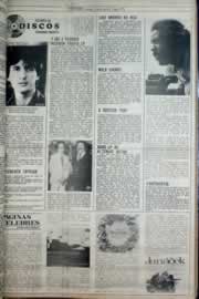 Página do jornal Correio do Ceará de abril de 1977