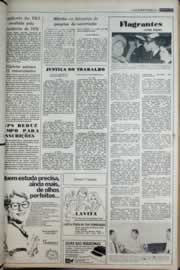 Página do jornal Correio do Ceará de abril de 1977