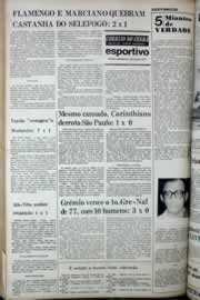 Página do jornal Correio do Ceará de abril de 1977