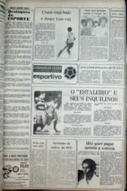 Página do jornal Correio do Ceará de abril de 1977