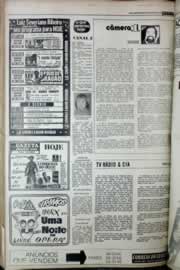 Página do jornal Correio do Ceará de abril de 1977