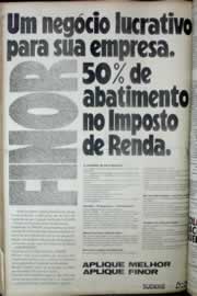 Página do jornal Correio do Ceará de abril de 1977