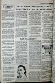 Página do jornal Correio do Ceará de abril de 1977