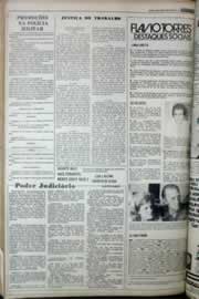 Página do jornal Correio do Ceará de abril de 1977