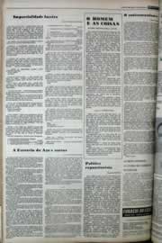 Página do jornal Correio do Ceará de abril de 1977
