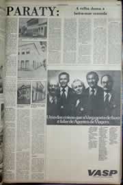 Página do jornal Correio do Ceará de abril de 1977
