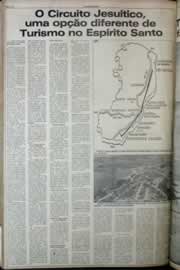 Página do jornal Correio do Ceará de abril de 1977