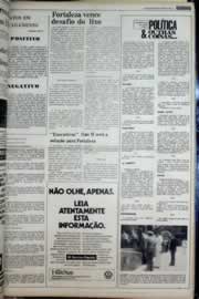Página do jornal Correio do Ceará de abril de 1977