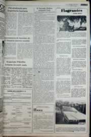 Página do jornal Correio do Ceará de abril de 1977