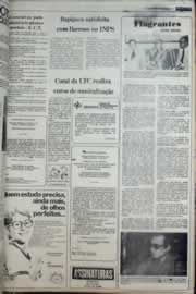 Página do jornal Correio do Ceará de abril de 1977