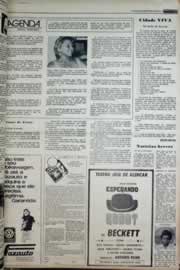 Página do jornal Correio do Ceará de abril de 1977