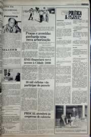 Página do jornal Correio do Ceará de abril de 1977