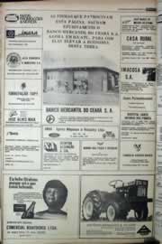 Página do jornal Correio do Ceará de abril de 1977