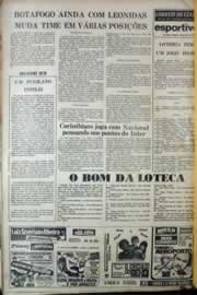 Página do jornal Correio do Ceará de abril de 1977