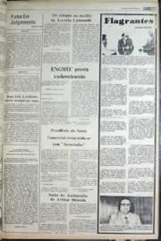 Página do jornal Correio do Ceará de setembro de 1977
