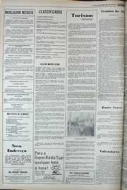 Página do jornal Correio do Ceará de setembro de 1977
