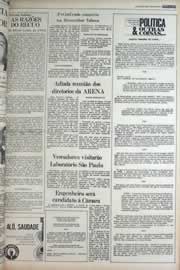 Página do jornal Correio do Ceará de setembro de 1977