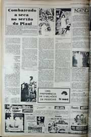 Página do jornal Correio do Ceará de setembro de 1977
