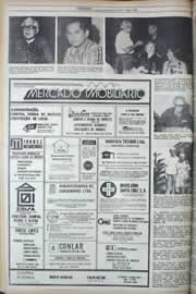 Página do jornal Correio do Ceará de setembro de 1977