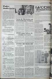 Página do jornal Correio do Ceará de setembro de 1977