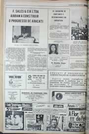 Página do jornal Correio do Ceará de setembro de 1977