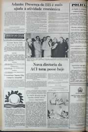 Página do jornal Correio do Ceará de setembro de 1977