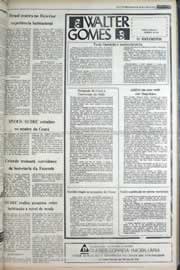 Página do jornal Correio do Ceará de setembro de 1977