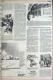 Página do jornal Correio do Ceará de setembro de 1977