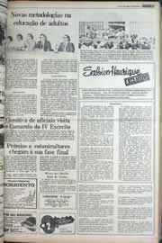 Página do jornal Correio do Ceará de setembro de 1977