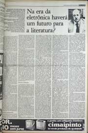 Página do jornal Correio do Ceará de setembro de 1977