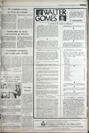 Página do jornal Correio do Ceará de setembro de 1977