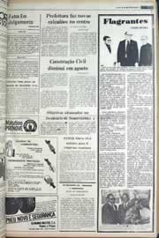 Página do jornal Correio do Ceará de setembro de 1977