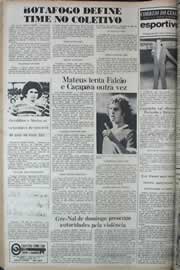 Página do jornal Correio do Ceará de setembro de 1977