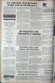 Página do jornal Correio do Ceará de setembro de 1977