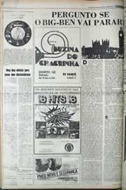 Página do jornal Correio do Ceará de setembro de 1977