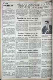 Página do jornal Correio do Ceará de setembro de 1977