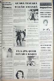 Página do jornal Correio do Ceará de setembro de 1977