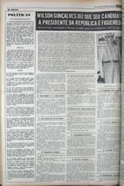 Página do jornal Correio do Ceará de setembro de 1977