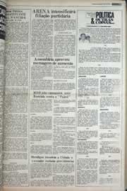 Página do jornal Correio do Ceará de setembro de 1977