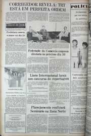 Página do jornal Correio do Ceará de setembro de 1977