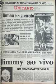 Página do jornal Correio do Ceará de setembro de 1977