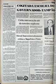 Página do jornal Correio do Ceará de setembro de 1977