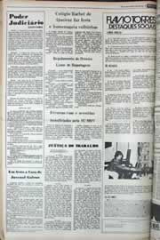 Página do jornal Correio do Ceará de setembro de 1977