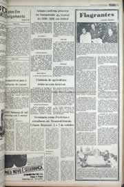 Página do jornal Correio do Ceará de setembro de 1977