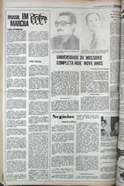 Página do jornal Correio do Ceará de setembro de 1977