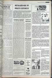 Página do jornal Correio do Ceará de outubro de 1977