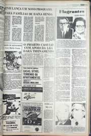 Página do jornal Correio do Ceará de outubro de 1977