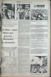 Página do jornal Correio do Ceará de outubro de 1977