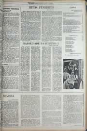 Página do jornal Correio do Ceará de outubro de 1977